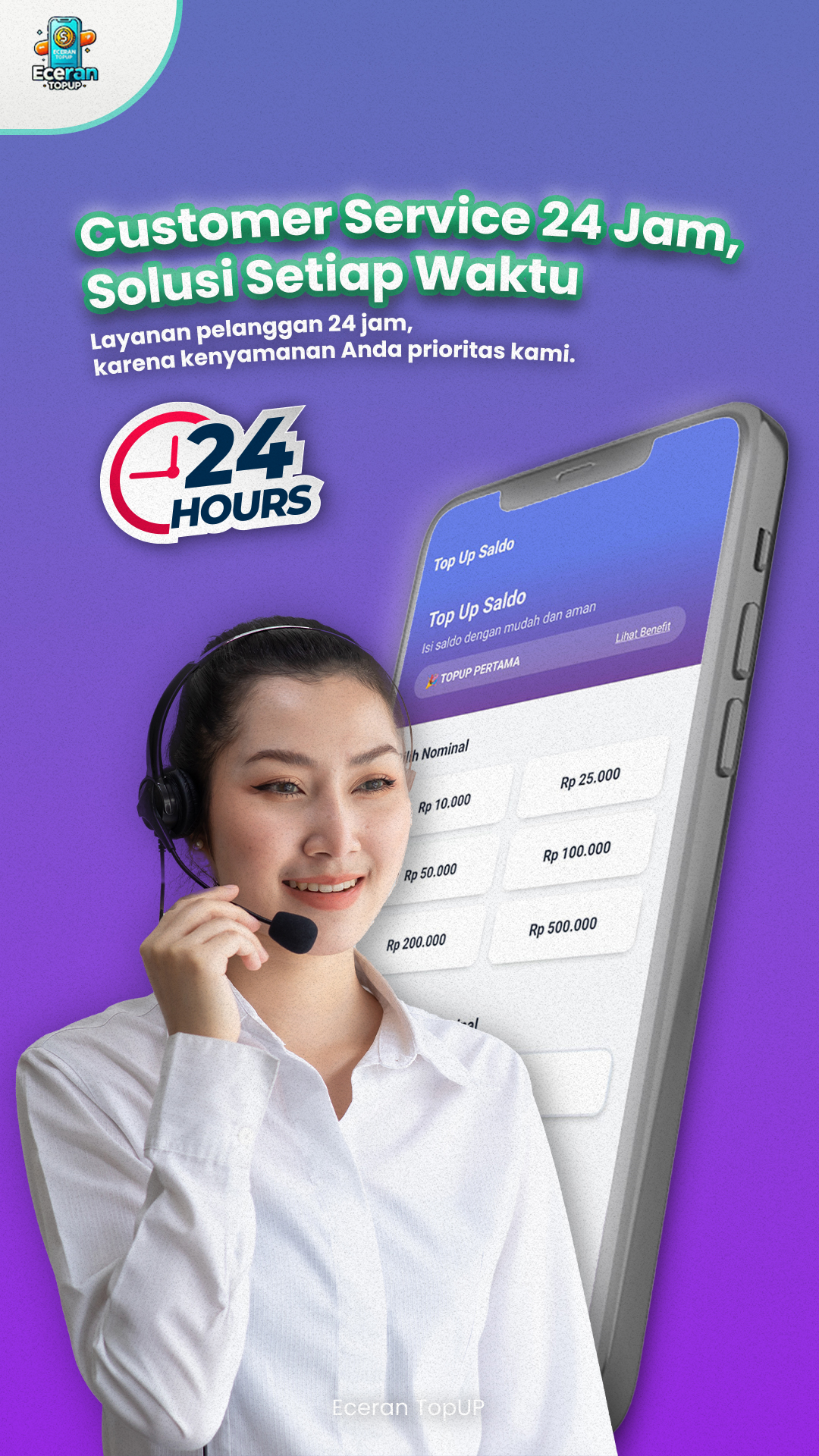 Customer Service Eceran TopUp