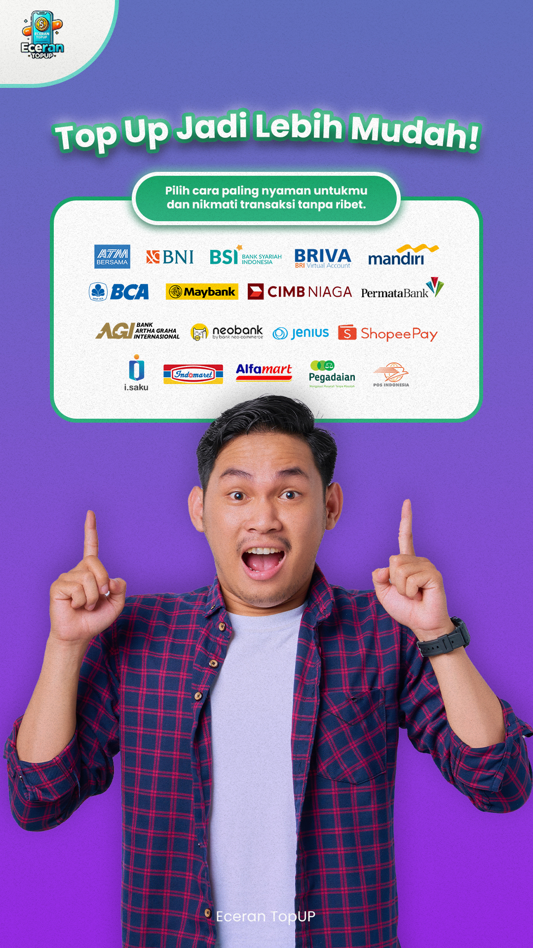 Metode Pembayaran Eceran TopUp